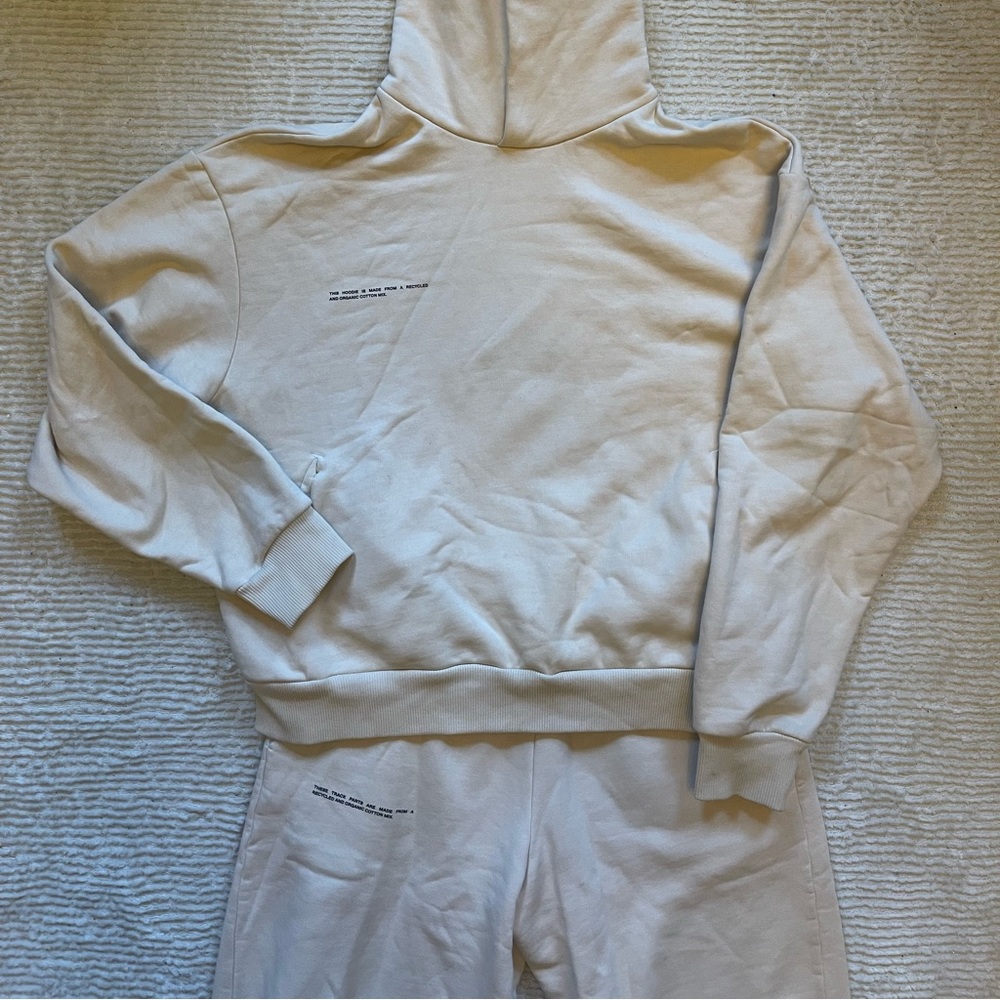 SALE ✨ Pangaia Heavyweight Sand Sweatshirt Hoodie & Sweatpants Sweatsuit